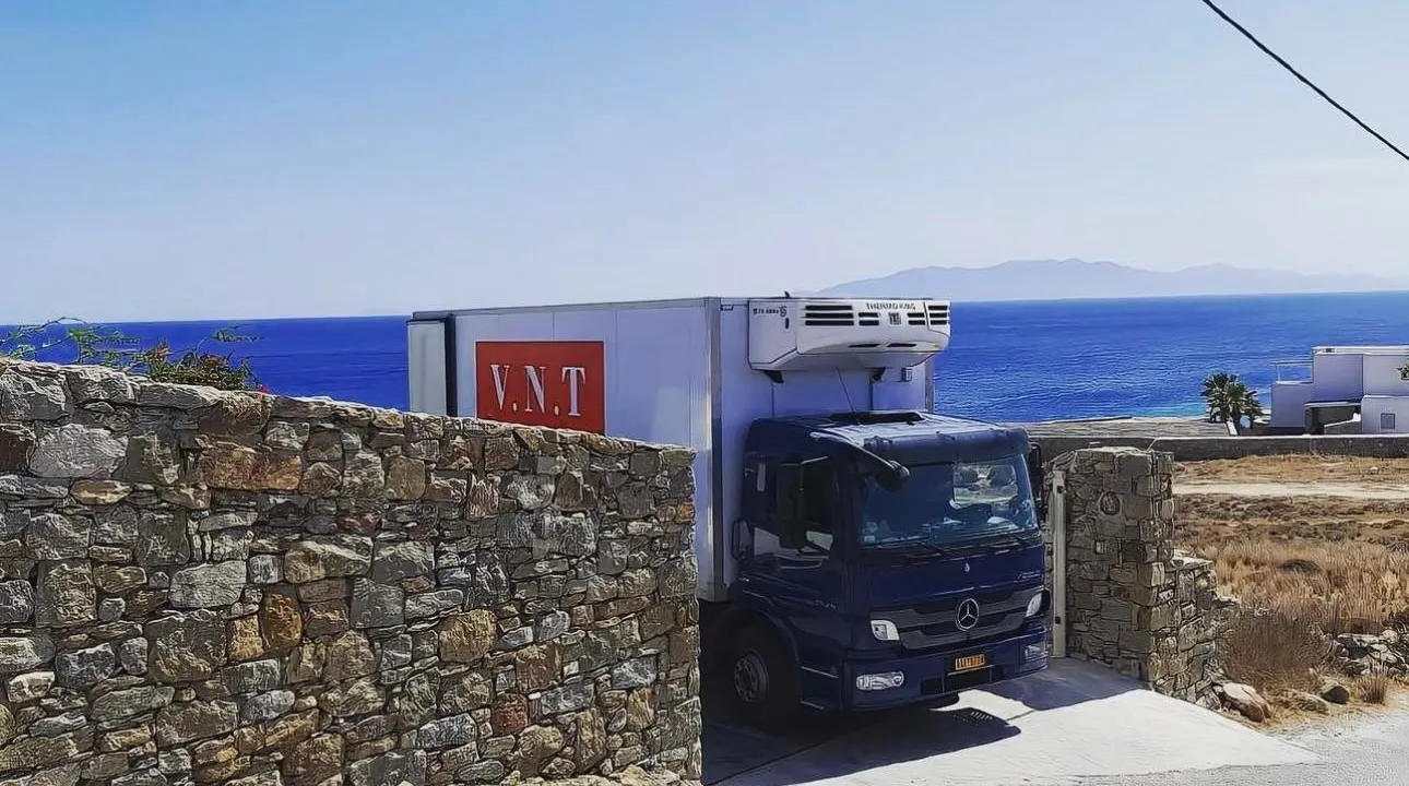 Φορτηγό μεταφορών catering VNT ΜΕΤΑΦΟΡΙΚΗ