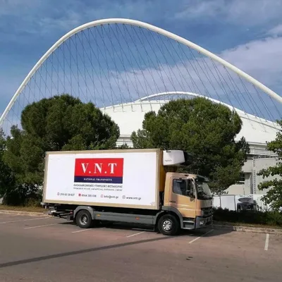 Φορτηγό VNT ΜΕΤΑΦΟΡΙΚΗ στο ΟΑΚΑ